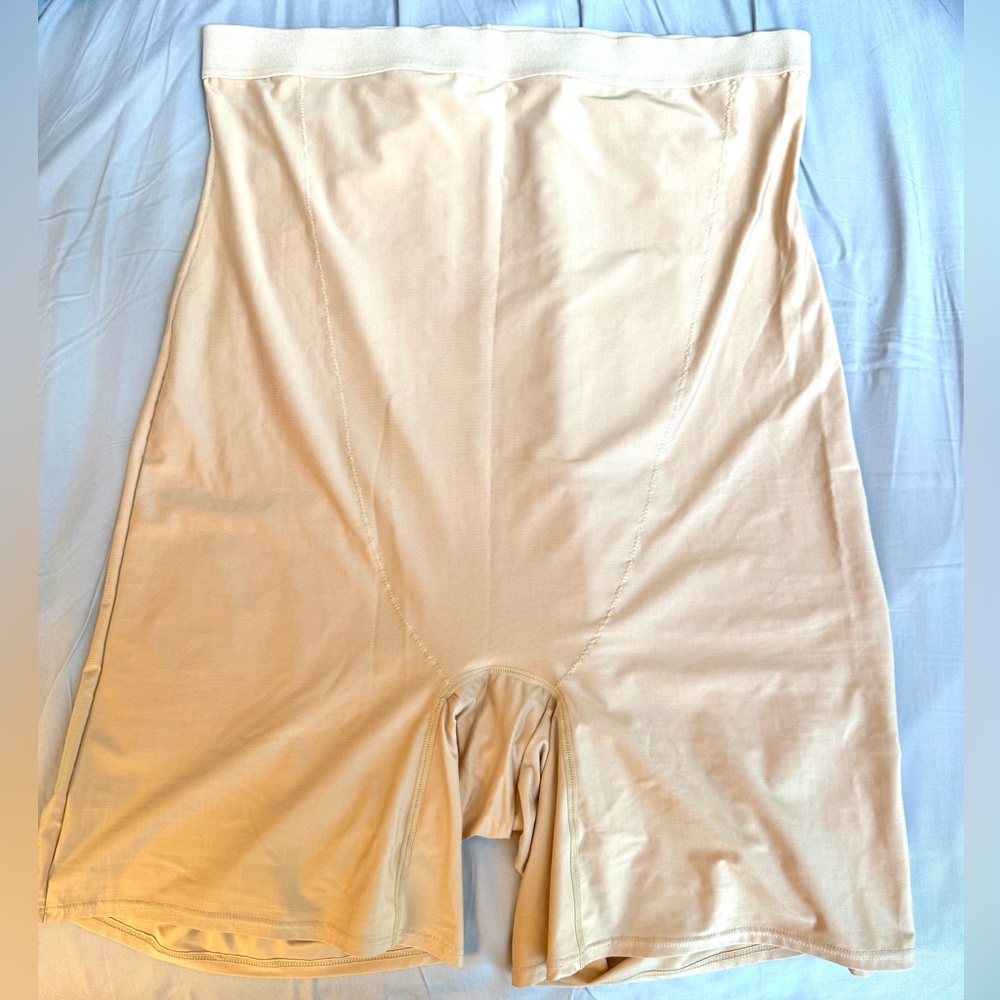 EUC Lane Bryant Shape by Cacique High-Waist Thigh Shaper- 18/20 (2X) Cafe Mocha - Picture 2 of 5